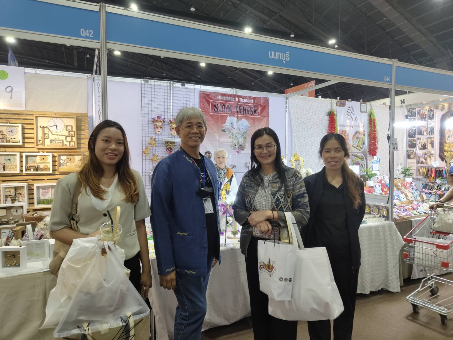  พช.ปากเกร็ด เยี่ยมเยือนและให้กำลังใจ ผู้ประกอบการ OTOP อำเภอปากเกร็ด @OTOPcity2025