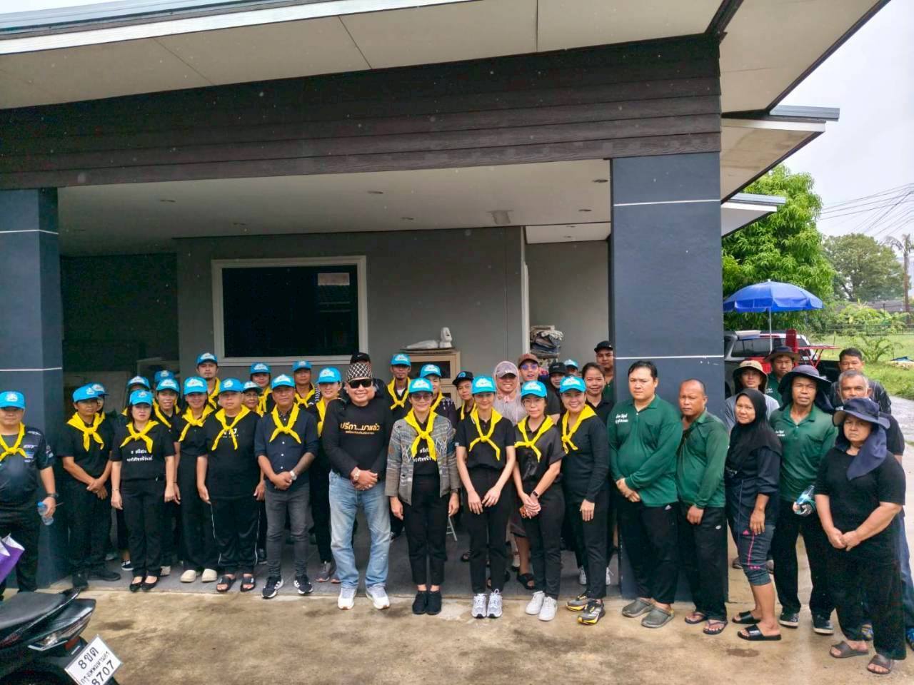 สพอ.ปากเกร็ดดำเนิน กิจกรรมจิตอาสา ทำความสะอาดพื้นที่ก่อสร้างตามโครงการบ้านห่วงใยจากใจ GLO ประจำปี 2569 